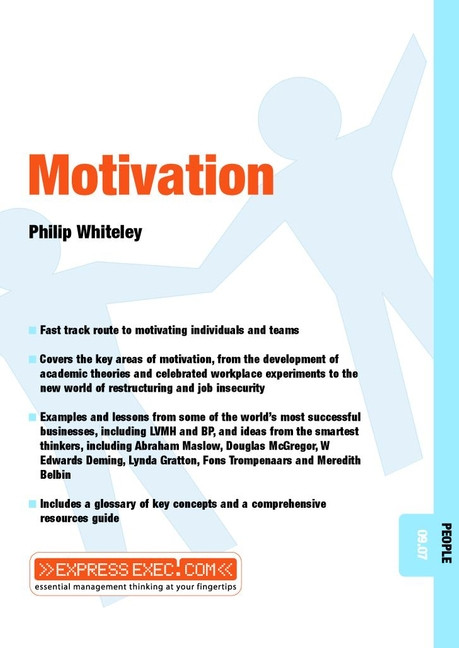 Motivation: People 09.07 (Express Exec) book cover by Philip Whiteley