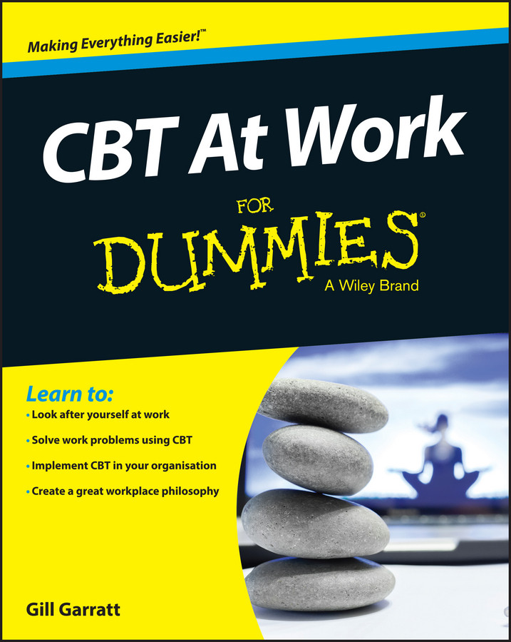 CBT At Work For Dummies book cover by Gill Garratt