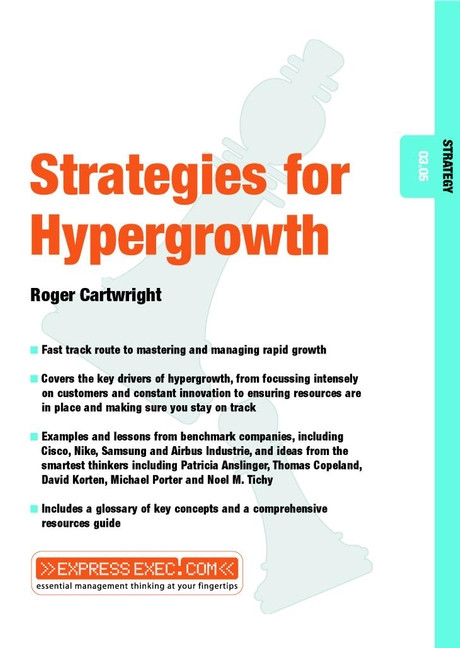 Stategies for Hypergrowth: Strategy 03.05 (Express Exec) book cover by Roger Cartwright