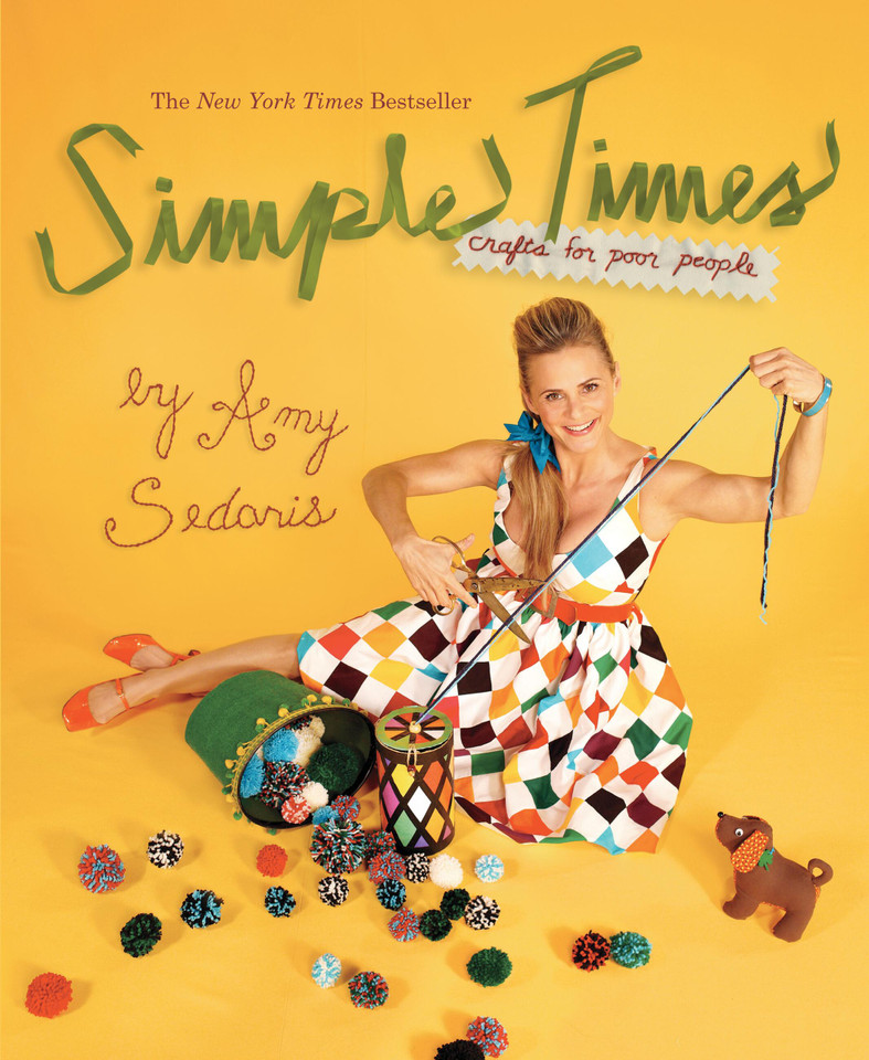 Simple Times: Crafts for Poor People book cover by Amy Sedaris