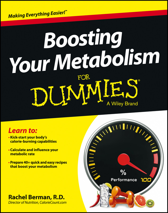 Boosting Your Metabolism For Dummies book cover by Rachel Berman