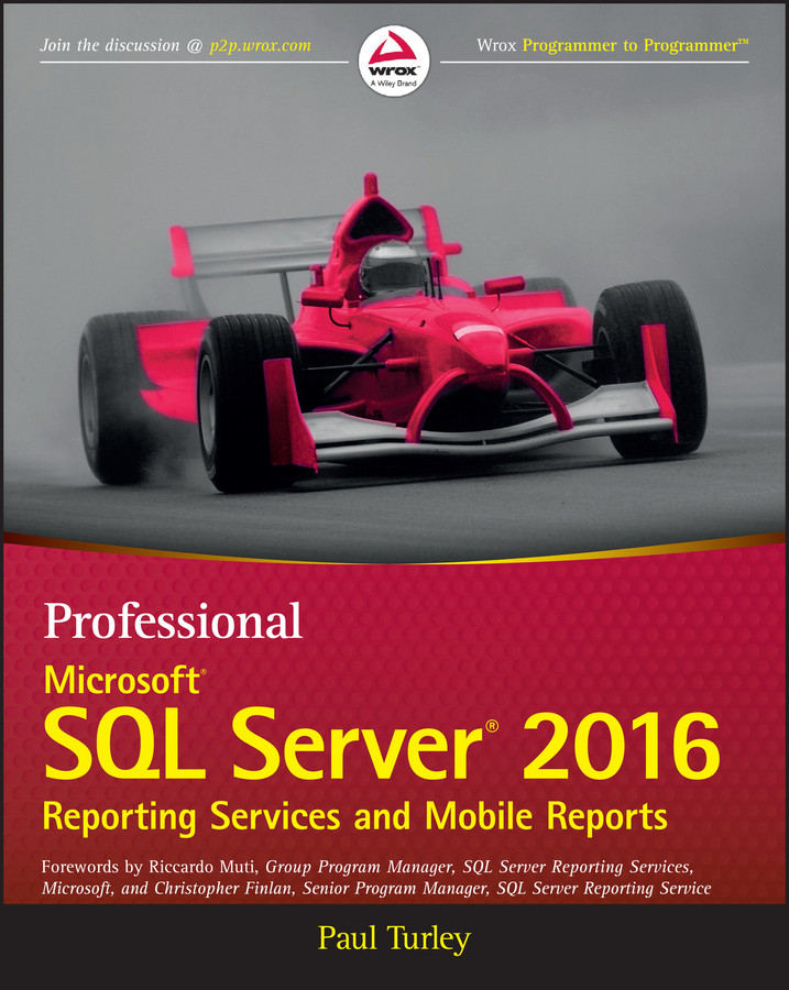 Professional Microsoft SQL Server 2016 Reporting Services and Mobile Reports book cover by Paul Turley