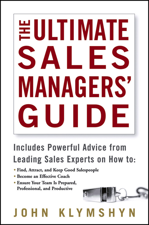 The Ultimate Sales Managers' Guide book cover by John Klymshyn