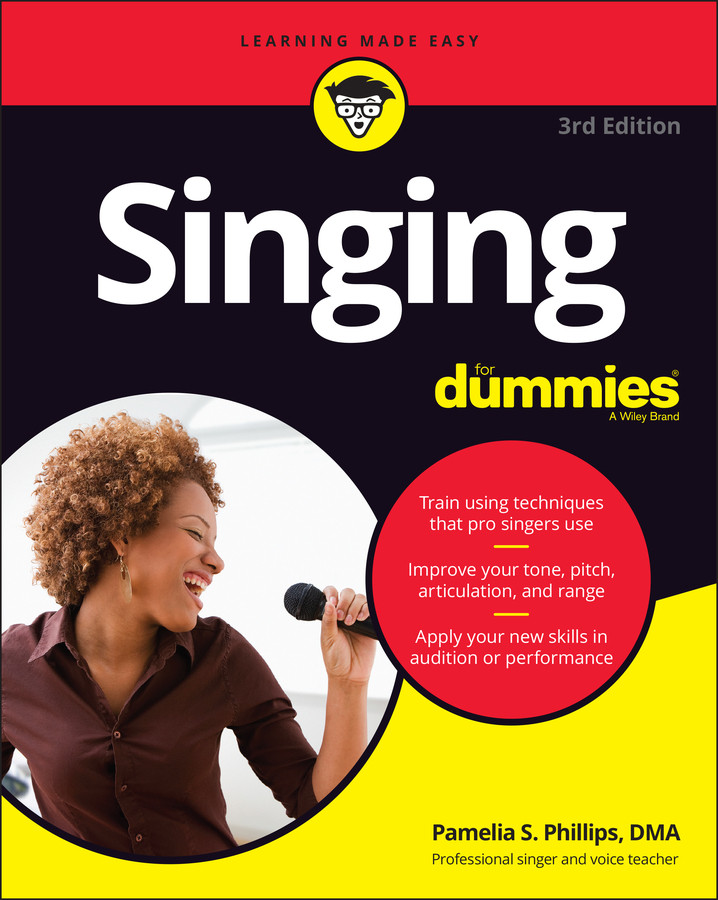 Singing For Dummies book cover by Pamelia S. Phillips