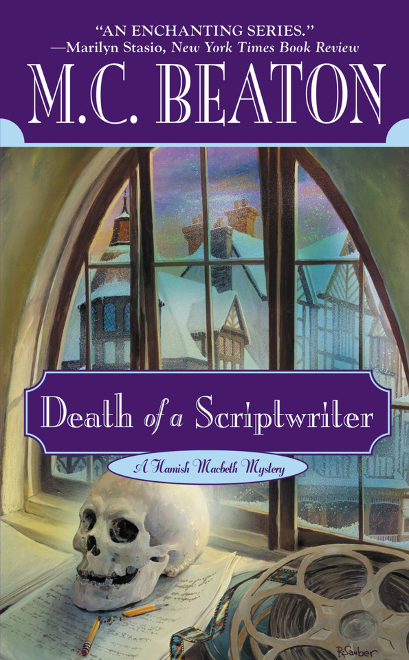 Death of a Scriptwriter (A Hamish Macbeth Mystery #14) book cover by M. C. Beaton