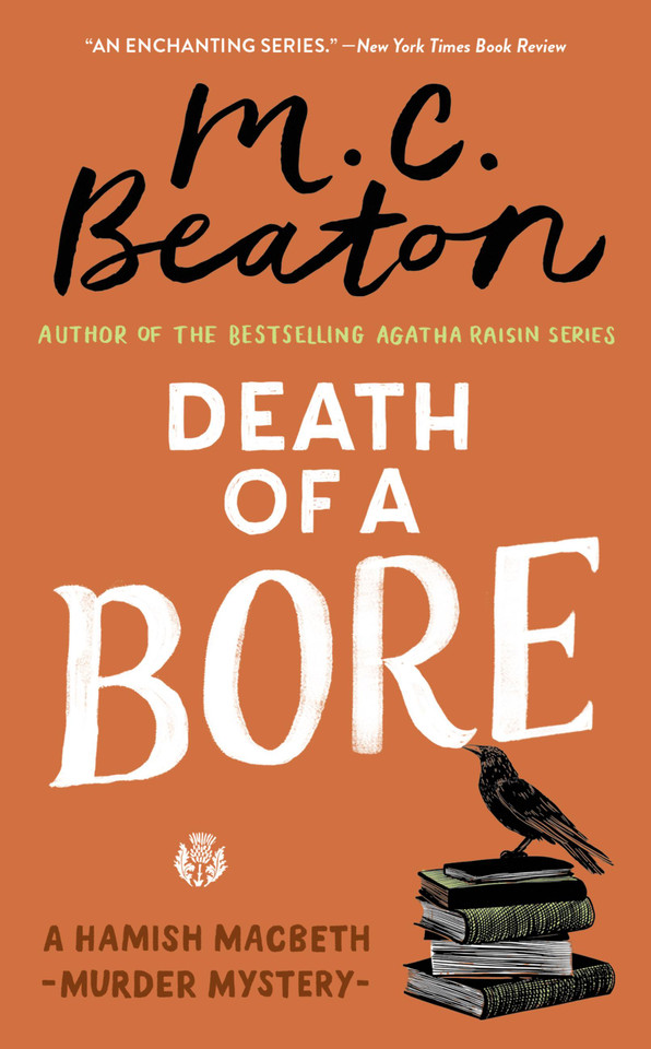 Death of a Bore (A Hamish Macbeth Mystery #20) book cover by M. C. Beaton