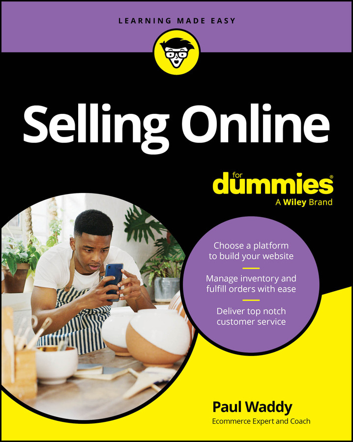 Selling Online For Dummies book cover by Paul Waddy