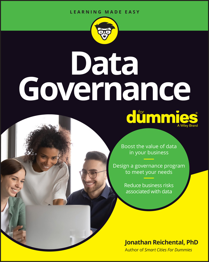 Data Governance For Dummies book cover by Jonathan Reichental