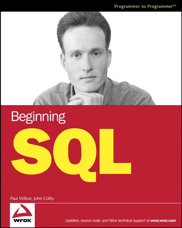 Beginning SQL book cover by Paul Wilton, John Colby