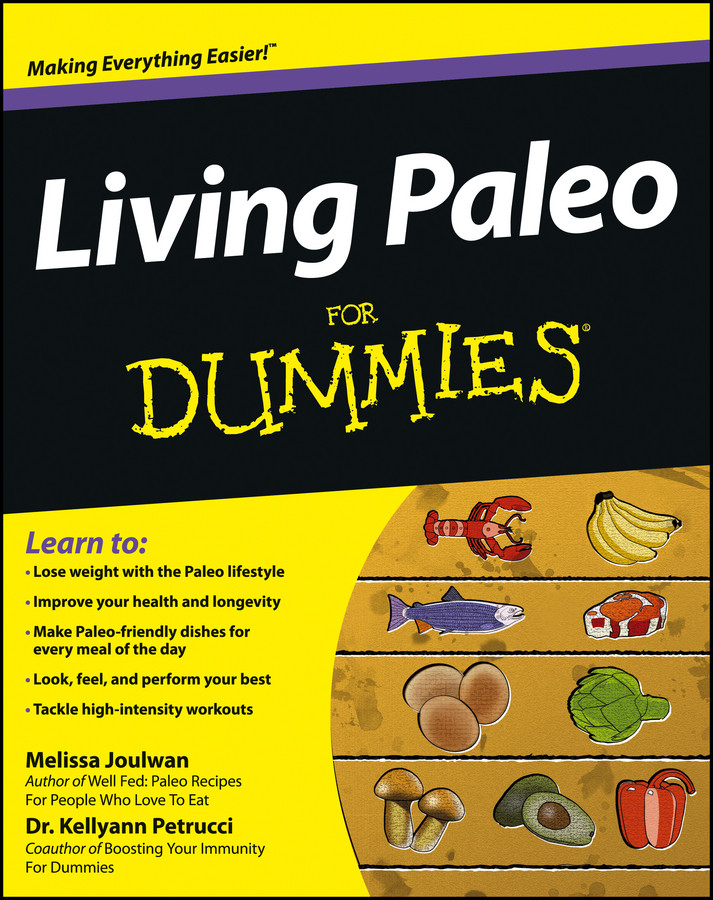 Living Paleo For Dummies book cover by Melissa Joulwan, Kellyann Petrucci