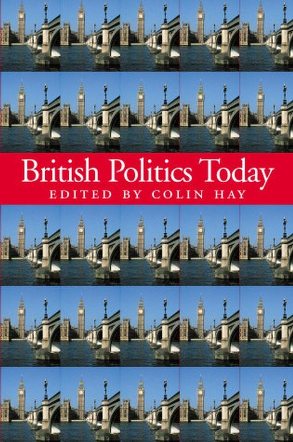 British Politics Today (Politics Today) book cover by 