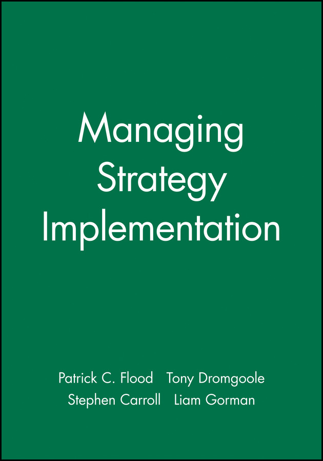 Managing Strategy Implementation book cover by 