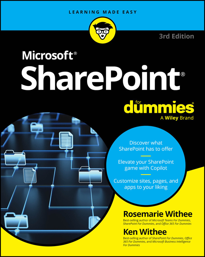 SharePoint For Dummies book cover by Rosemarie Withee, Ken Withee