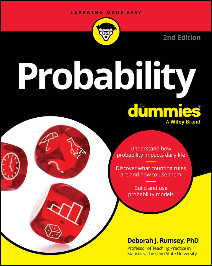 Probability For Dummies book cover by Deborah J. Rumsey