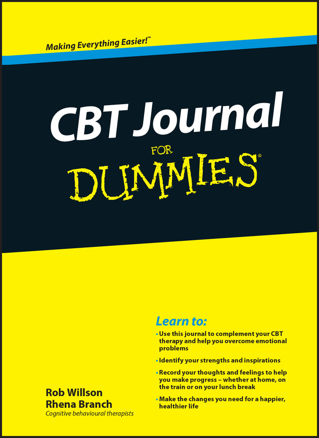 CBT Journal For Dummies book cover by Rob Willson, Rhena Branch