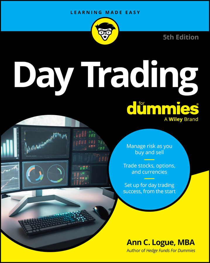 Day Trading For Dummies book cover by Ann C. Logue
