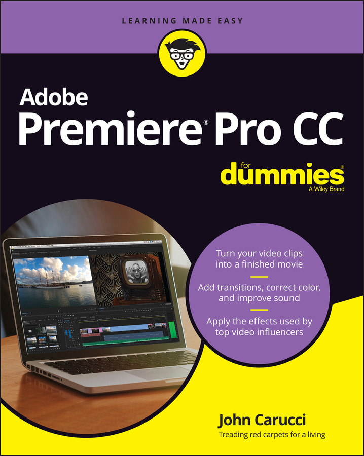 Adobe Premiere Pro CC For Dummies book cover by John Carucci