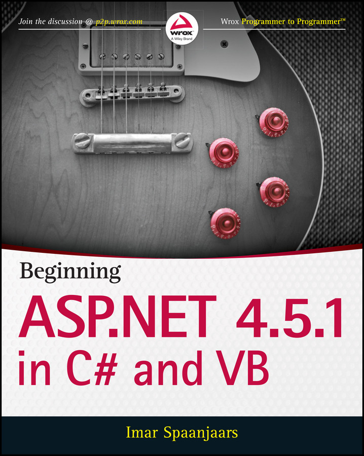 Beginning ASP.NET 4.5.1: in C# and VB book cover by Imar Spaanjaars