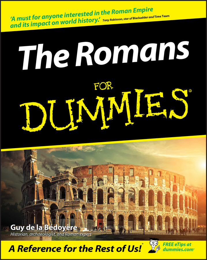 The Romans For Dummies book cover by Guy de la Bedoyere