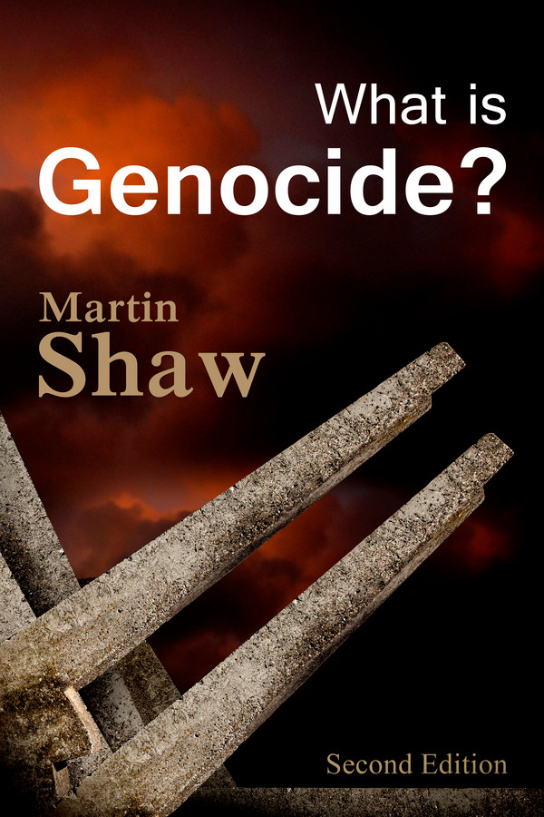 What is Genocide? book cover by Martin Shaw