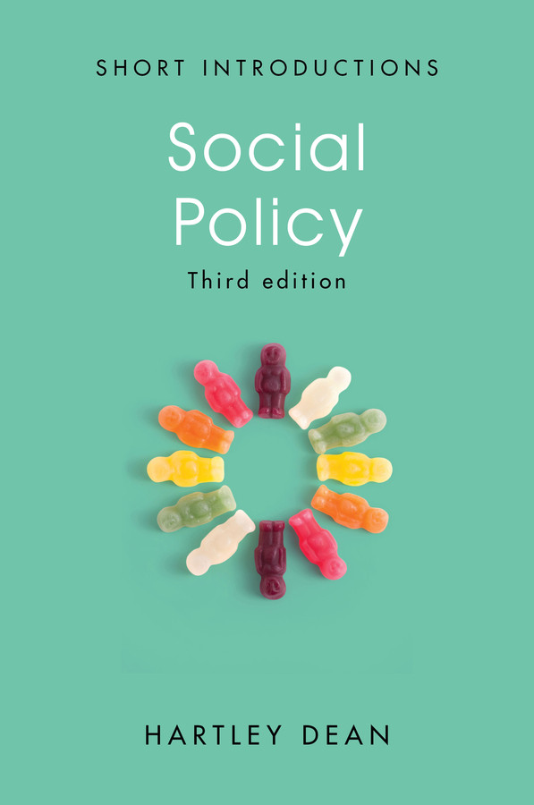 Social Policy (Short Introductions) book cover by Hartley Dean