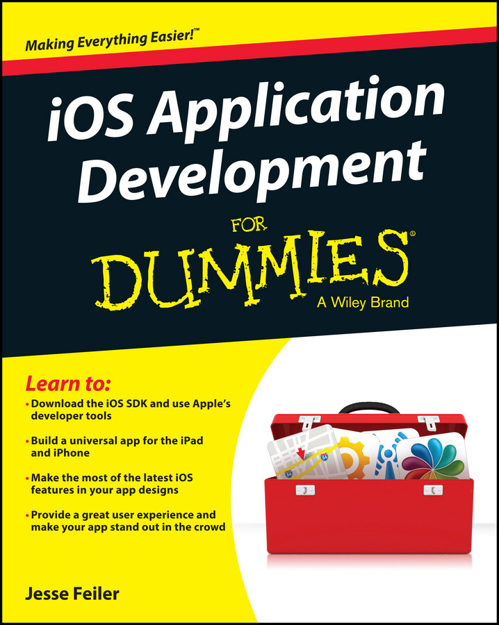 iOS App Development For Dummies book cover by Jesse Feiler