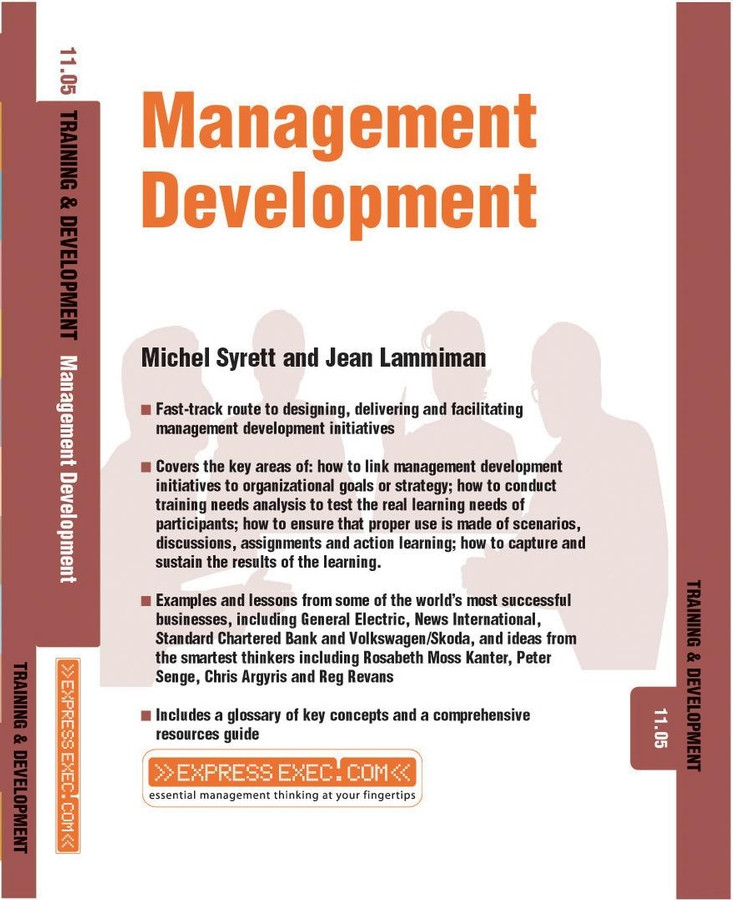 Management Development: Training and Development 11.5 (Express Exec) book cover by Michel Syrett, Jean Lammiman