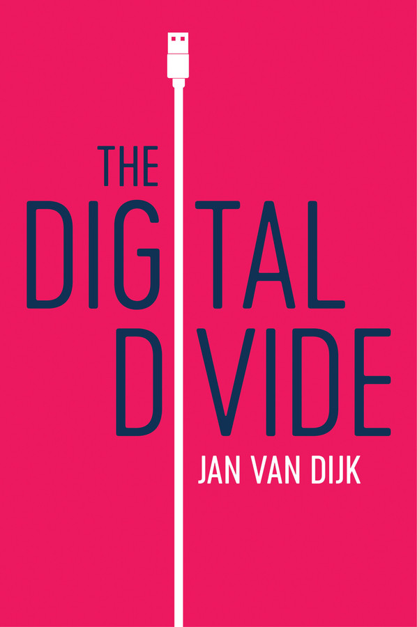 The Digital Divide book cover by Jan van Dijk