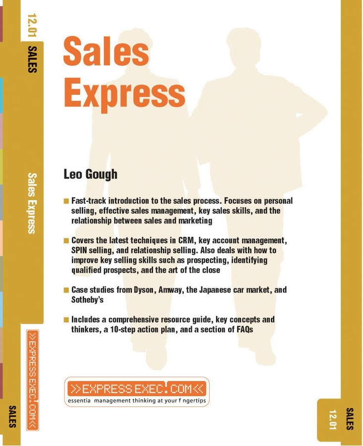 Sales Express: Sales 12.1 (Express Exec) book cover by Leo Gough