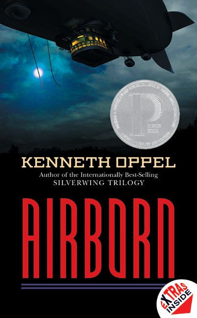 Airborn: A Printz Honor Winner book cover by Kenneth Oppel