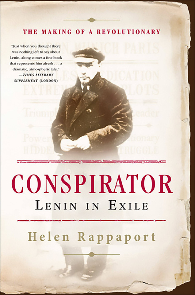 Conspirator: Lenin in Exile book cover by Helen Rappaport