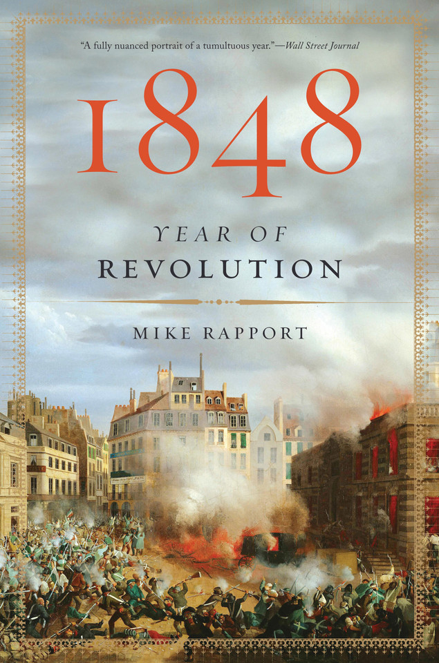 1848: Year of Revolution book cover by Mike Rapport