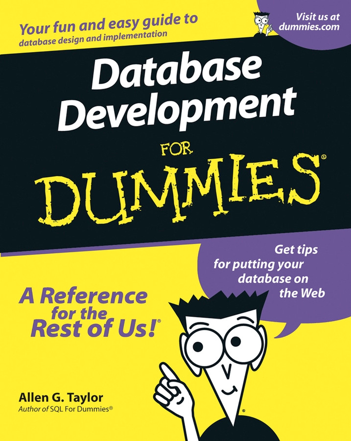 Database Development For Dummies book cover by Allen G. Taylor