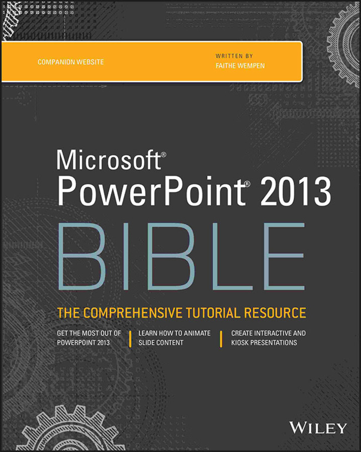 PowerPoint 2013 Bible (Bible) book cover by 