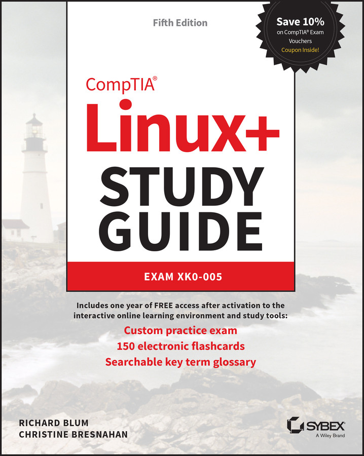 CompTIA Linux+ Study Guide: Exam XK0-005 (Sybex Study Guide) book cover by Richard Blum, Christine Bresnahan