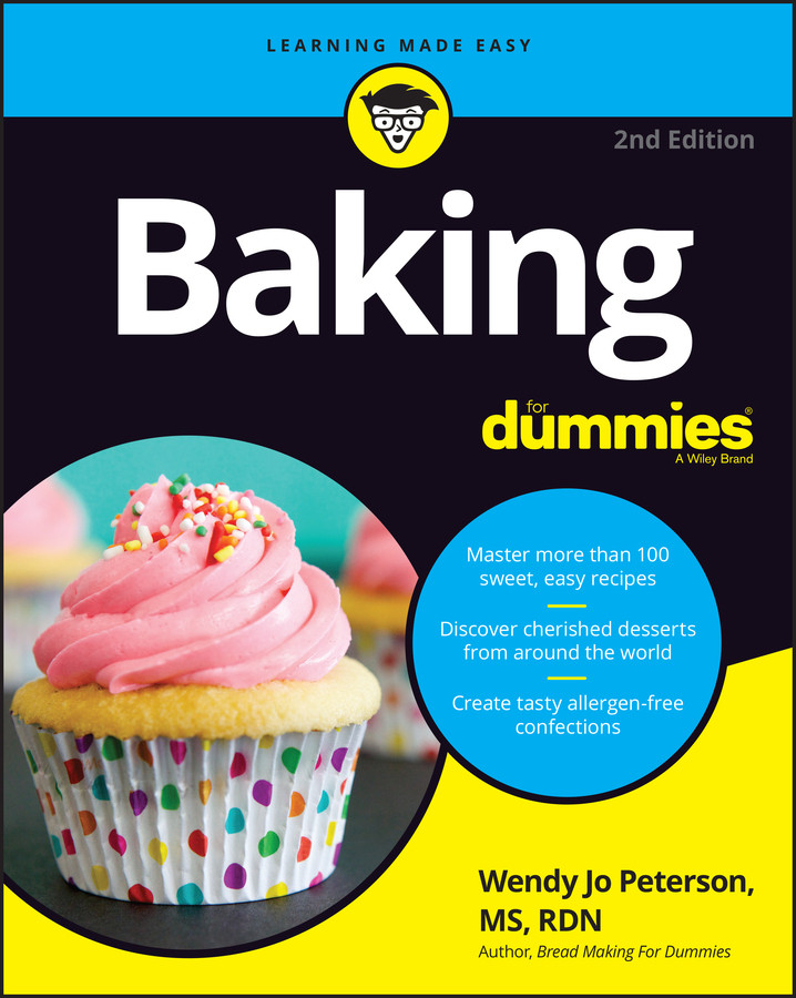 Baking For Dummies book cover by Wendy Jo Peterson