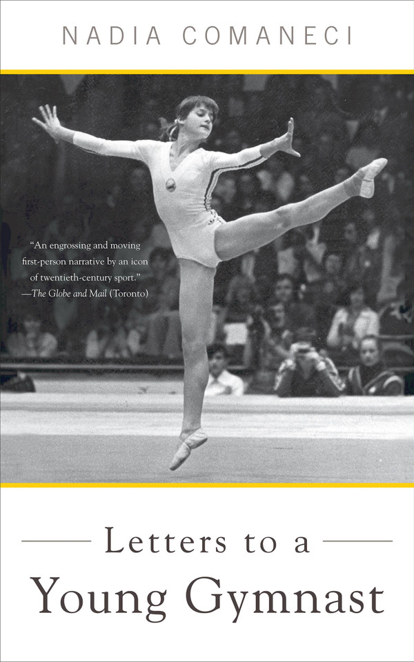 Letters to a Young Gymnast book cover by Nadia Comaneci