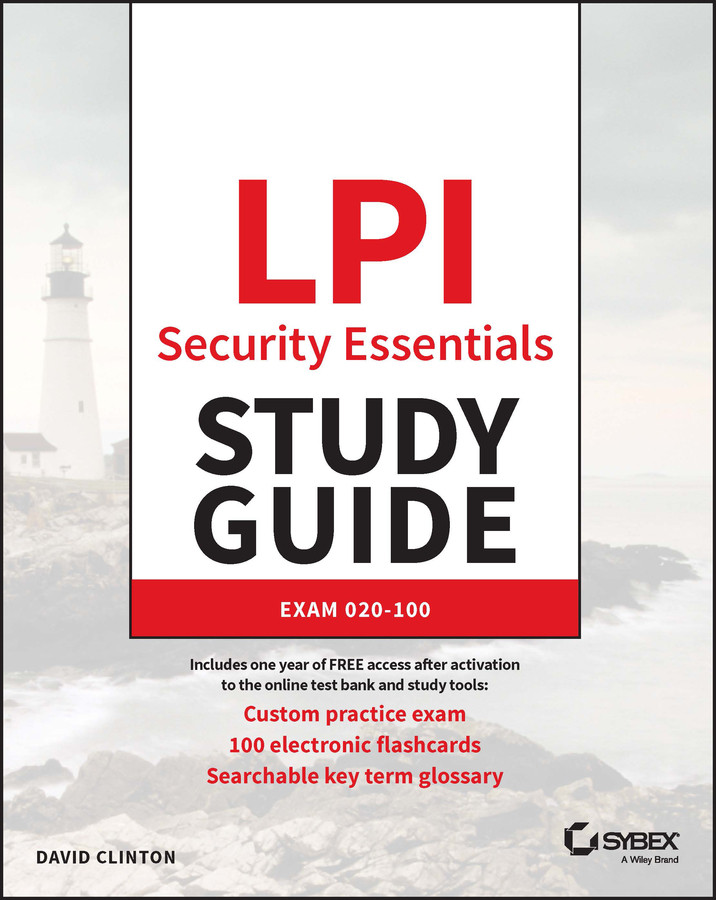 LPI Security Essentials Study Guide: Exam 020-100 (Sybex Study Guide) book cover by David Clinton