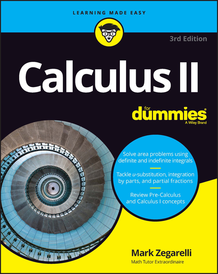 Calculus II For Dummies book cover by Mark Zegarelli