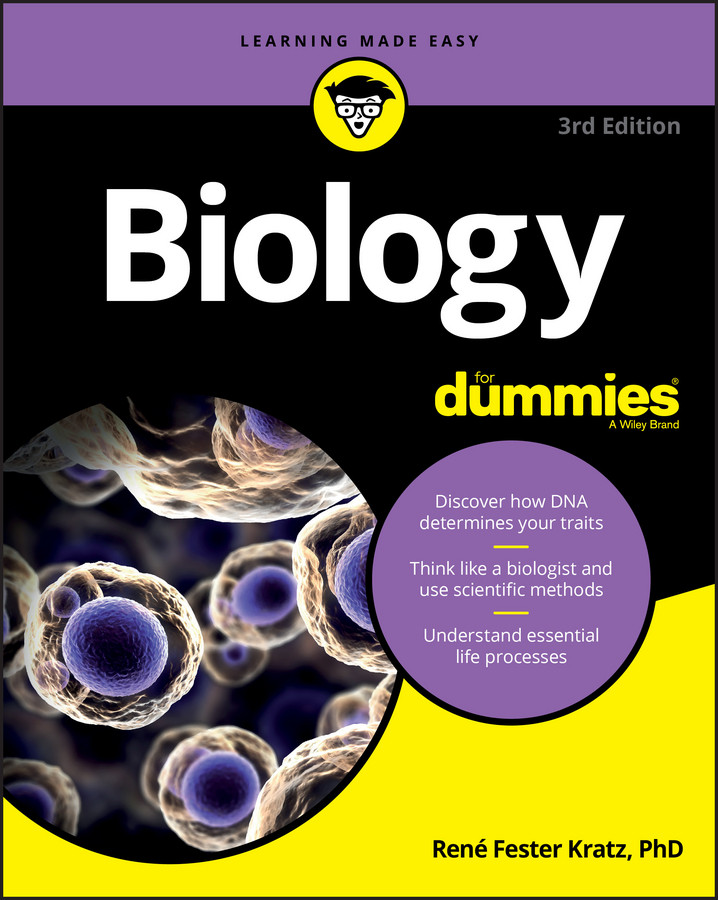 Biology For Dummies book cover by Rene Fester Kratz