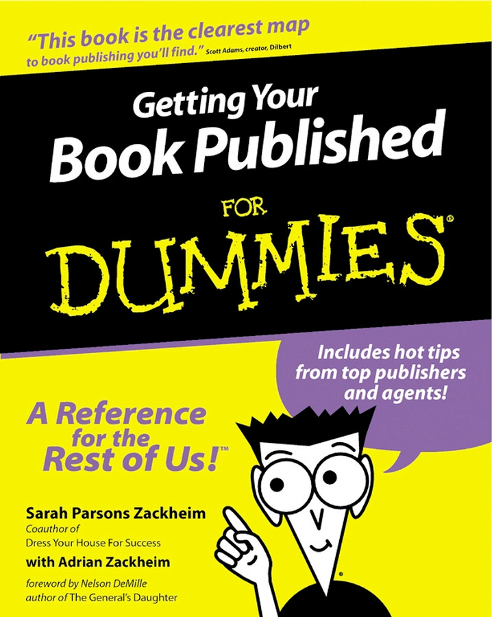 Getting Your Book Published For Dummies book cover by Sarah Parsons Zackheim, Adrian Zackheim