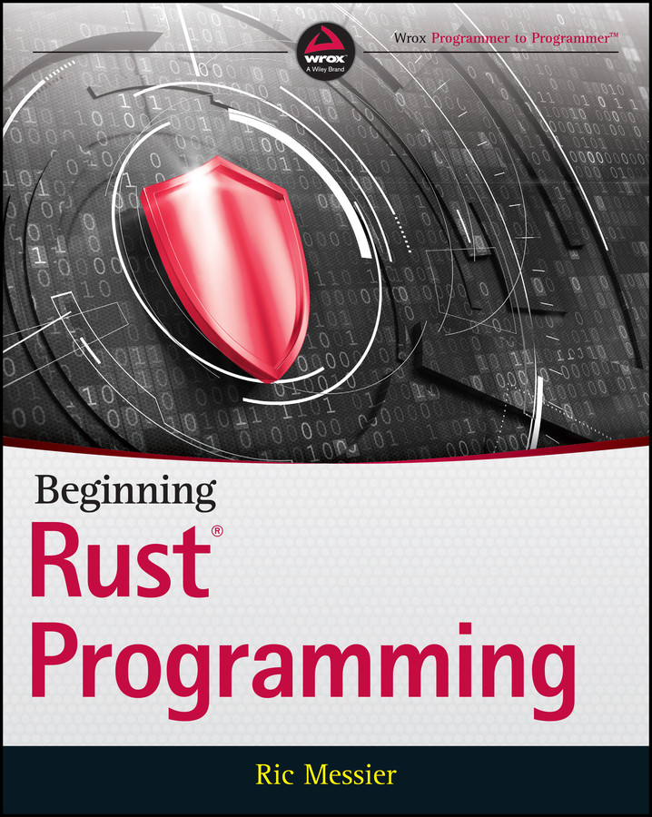 Beginning Rust Programming book cover by Ric Messier