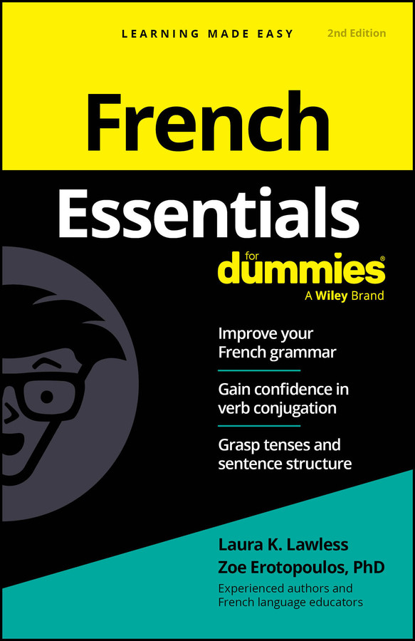 French Essentials For Dummies book cover by Laura K. Lawless, Zoe Erotopoulos