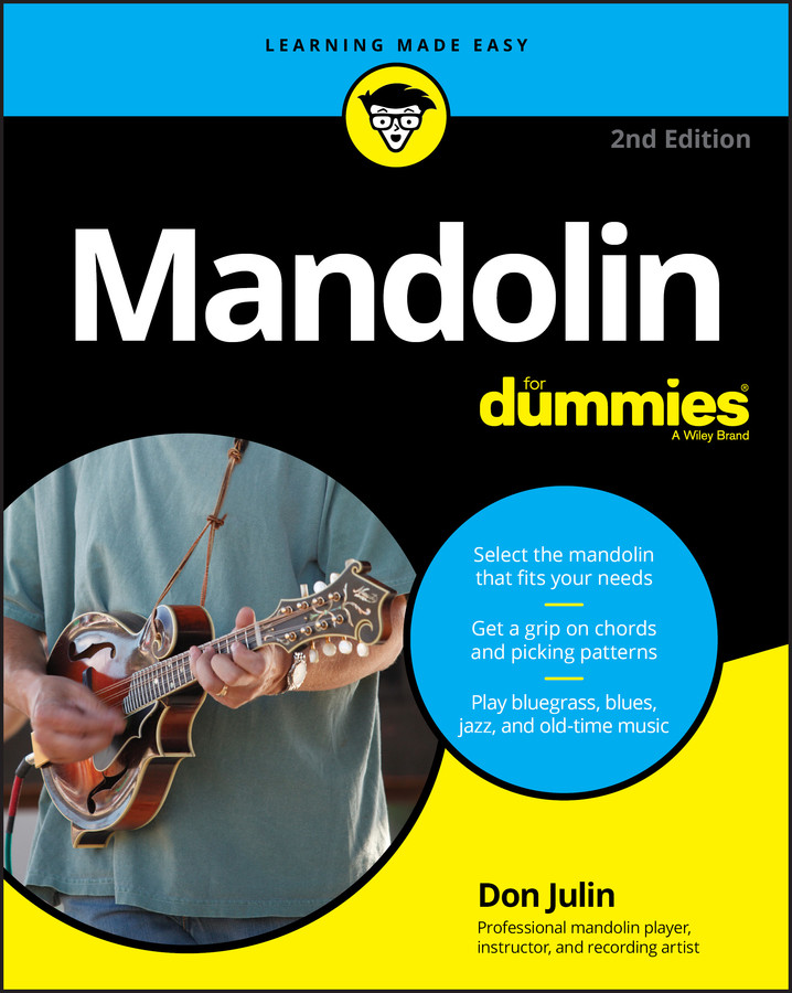 Mandolin For Dummies book cover by Don Julin