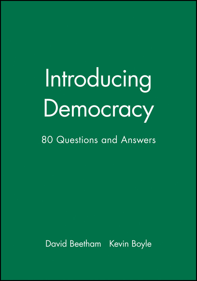 Introducing Democracy: 80 Questions and Answers book cover by David Beetham, Kevin Boyle