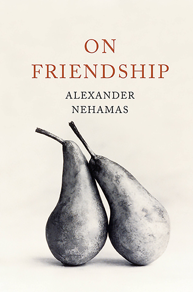 On Friendship book cover by Alexander Nehamas