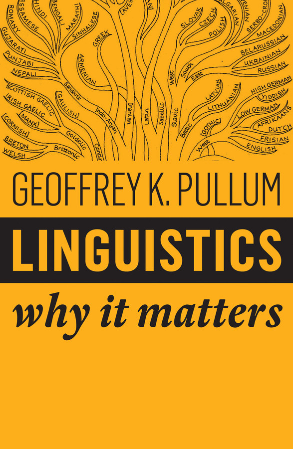 Linguistics: Why It Matters (Why It Matters) book cover by Geoffrey K. Pullum