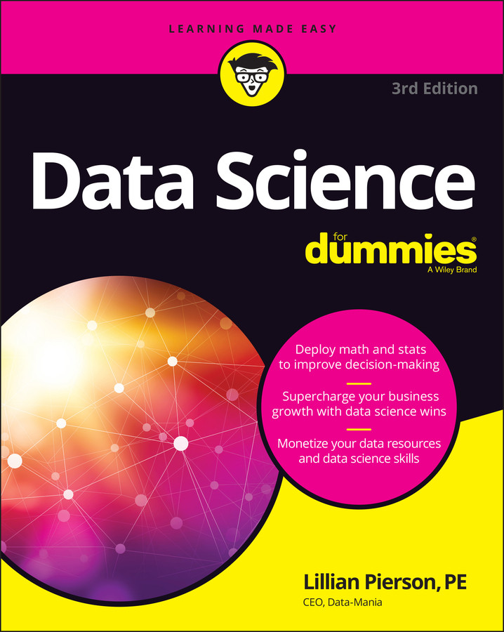 Data Science For Dummies book cover by Lillian Pierson