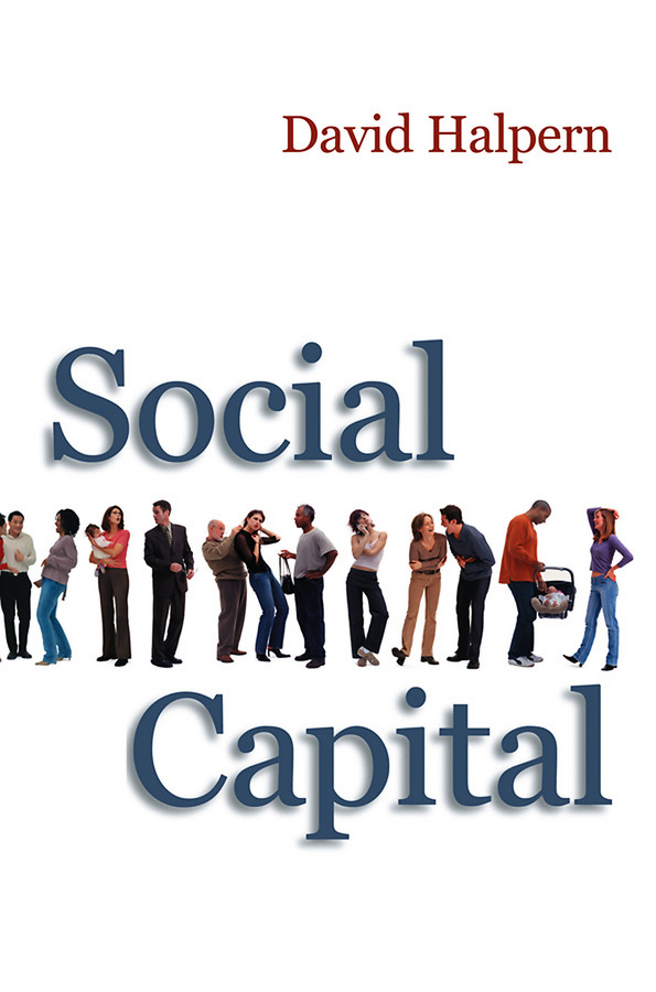 Social Capital book cover by David Halpern