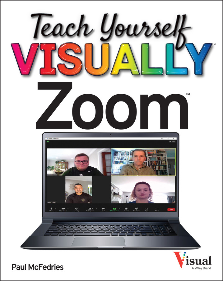 Teach Yourself VISUALLY Zoom (Teach Yourself VISUALLY (Tech)) book cover by Paul McFedries